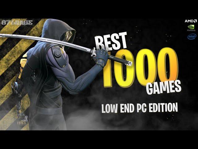 TOP 1000 BEST Low Spec Games for 4 GB RAM/ 256 MB VRAM (Playable Without Graphics Card) 2024 List