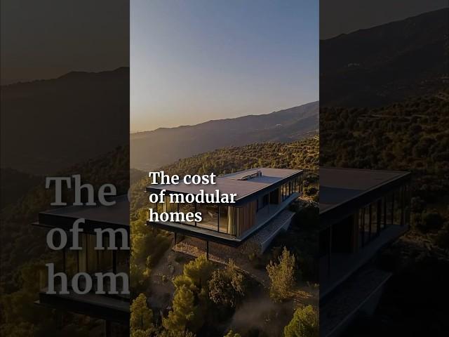 The price of modular homes in Cyprus. Watch full video on the channel