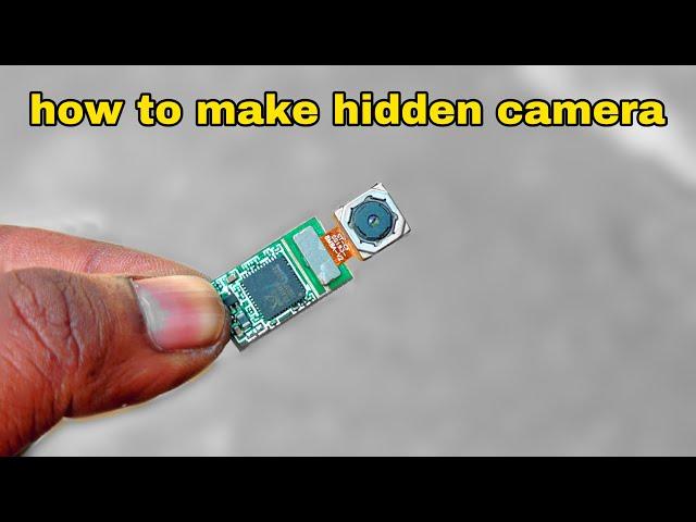 Top 10 Amazing Spy Camera Make idea - Using Old Mobile Phone Camera | DIY spy cctv camera at home