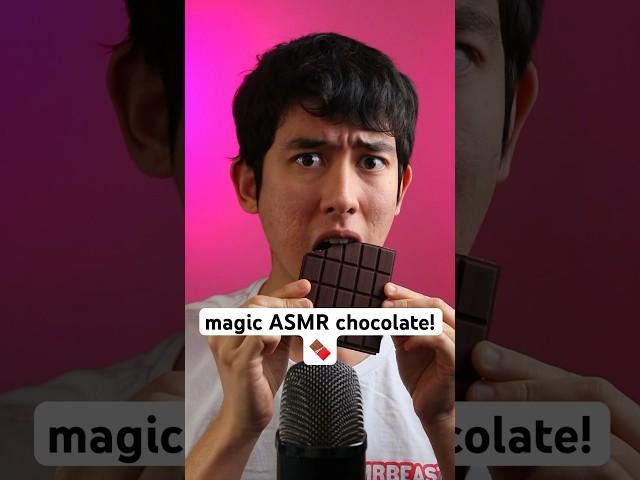 magic chocolate!  #asmr