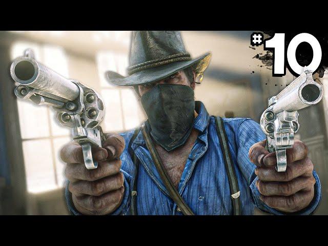 Bank Robbery | Red Dead Redemption 2 - Part 10 (PC)