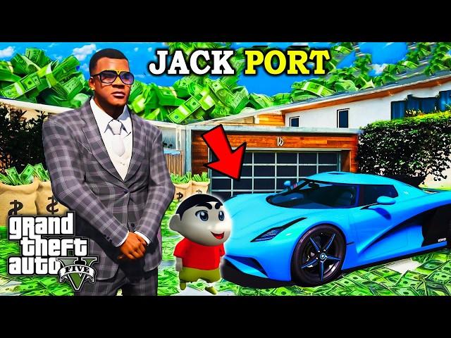 GTA 5: Shinchan & Franklin Won Biggest Jack Pot Lottery in Gta 5 | (Gta5 mods)