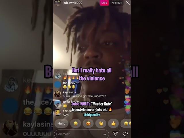 Juice WRLD Went Deep on This Freestyle 