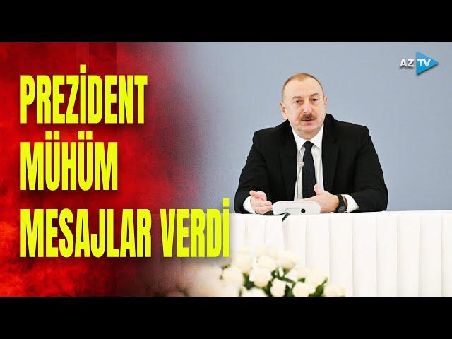 Prezident İlham Əliyevin ADA Universitetindəki çıxışı - GENİŞ REPORTAJ