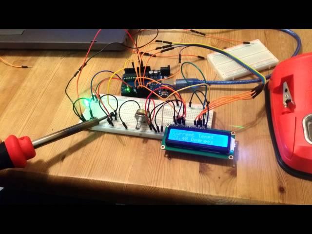 Arduino - RGB LED - LM35 Temp Sensor - LCD Display