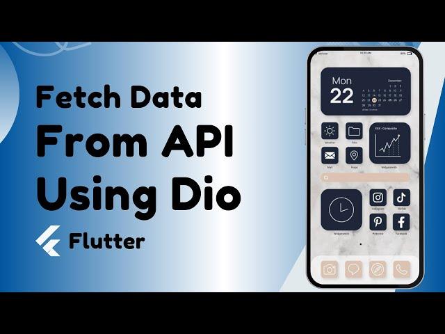 Flutter Dio Tutorial | Fetch Data from API