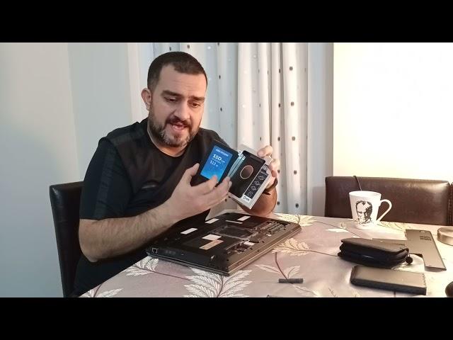 Lenovo V570 CD rom çıkarma(SSD ile değişim