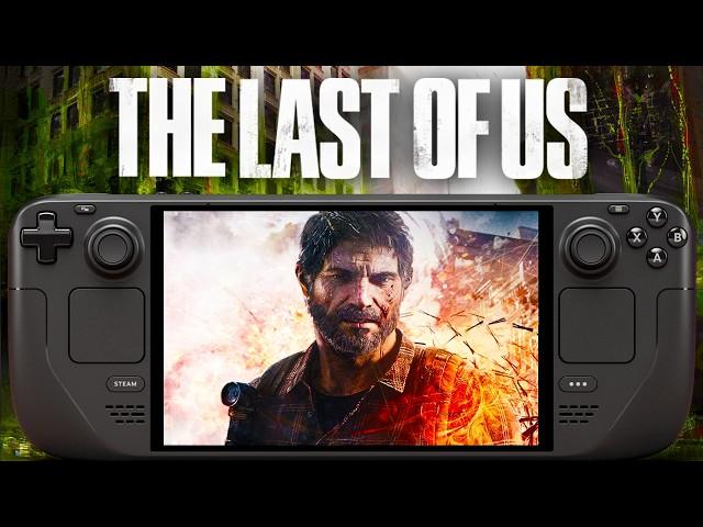 The Last of Us Steam Deck FSR 3 Frame Generation | BIG FPS BOOST!