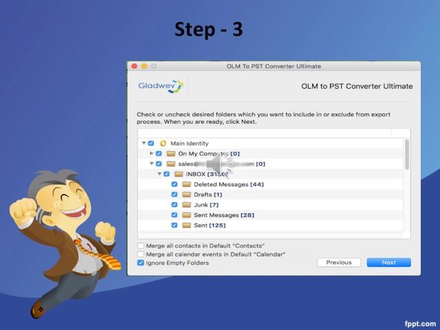 Easy Steps to Migrate OLM to PST Format | Migrating OLM to PST With Gladwev Software