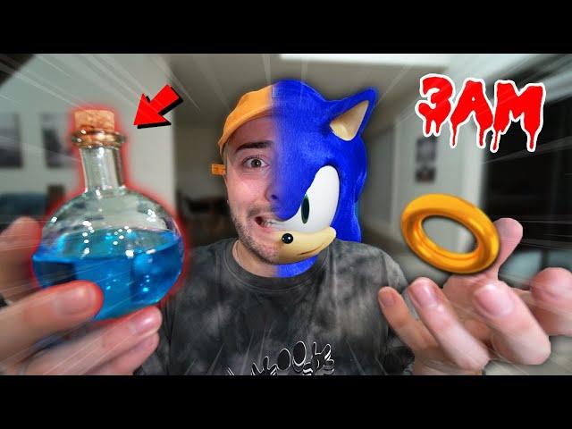 (SCARY) ORDERING SONIC.EXE POTION FROM THE DARK WEB AT 3AM!! *TURNED BLUE*