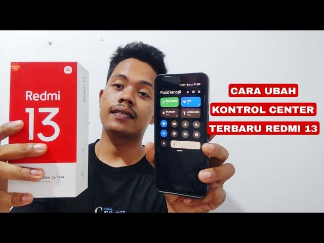 how to change the latest control center redmi 13