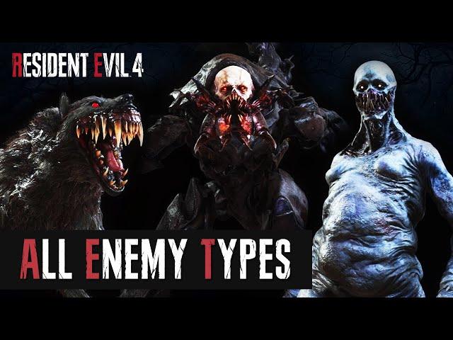 All Enemy Types in Resident Evil 4 (Remake) - Monsters & Bosses Guide