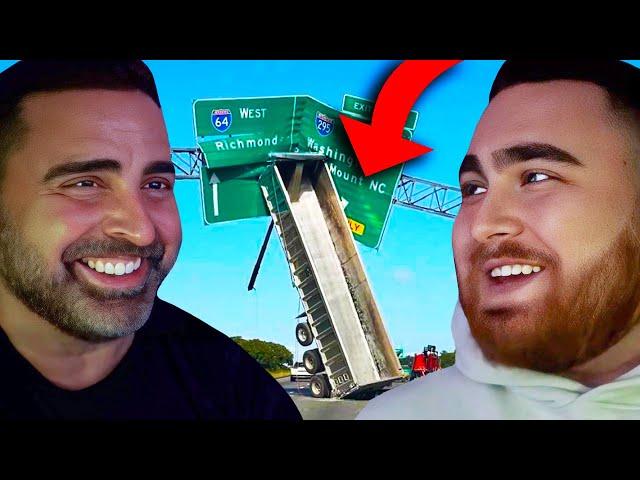 LosPollosTV And Dad React to IDIOTS In Cars 