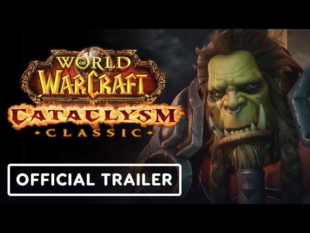 World of Warcraft: Cataclysm Classic - Official Announce Trailer | BlizzCon 2023