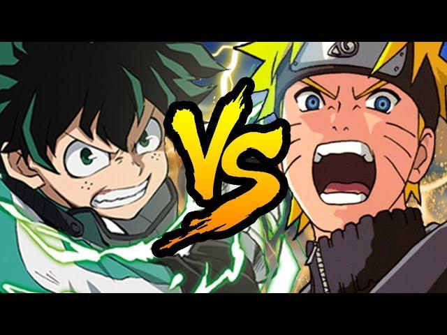 DEKU VS NARUTO RAP BATTLE | RUSTAGE ft None Like Joshua