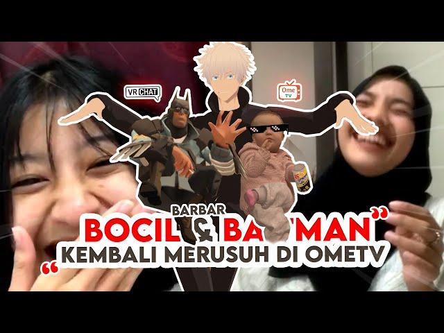 BOCIL BAR BAR DAN BATMAN TIKTOK KEMBALI MERUSUH DI OMETV