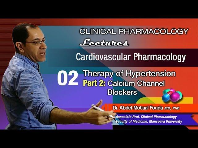 Cardiovascular Pharmacology (Ar) - 02 - Calcium channel blockers