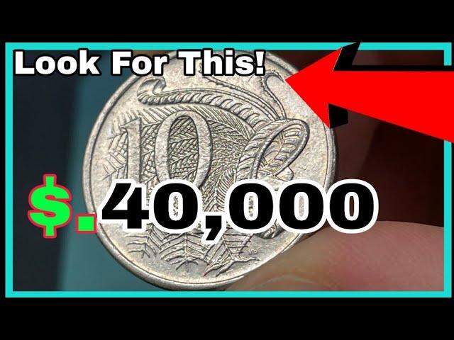 10 Cent Australia most valuable 10 Cent Coin worth up to $.40,000 Look For This!