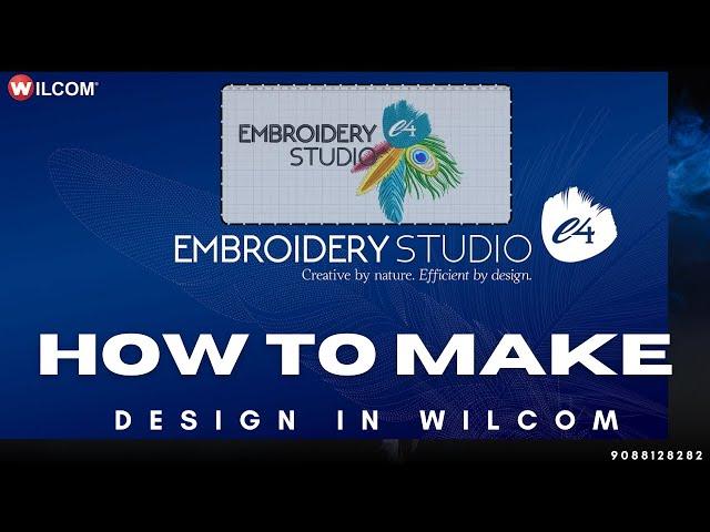 how to make design in wilcom