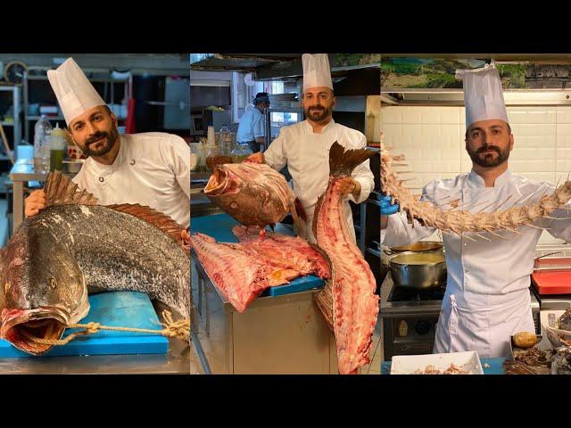 56 Kg’lık DEV LEVREK- The best seafood by chef MEHMET GEZEN