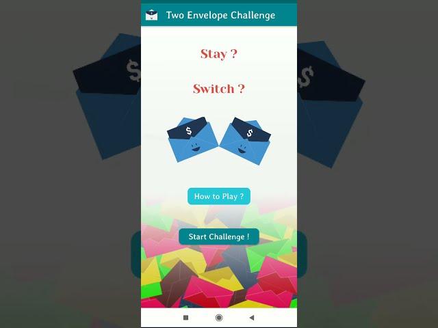 How to Play Two Envelope Challenge  Version 1.2.0 - Invent High Technologies Apps