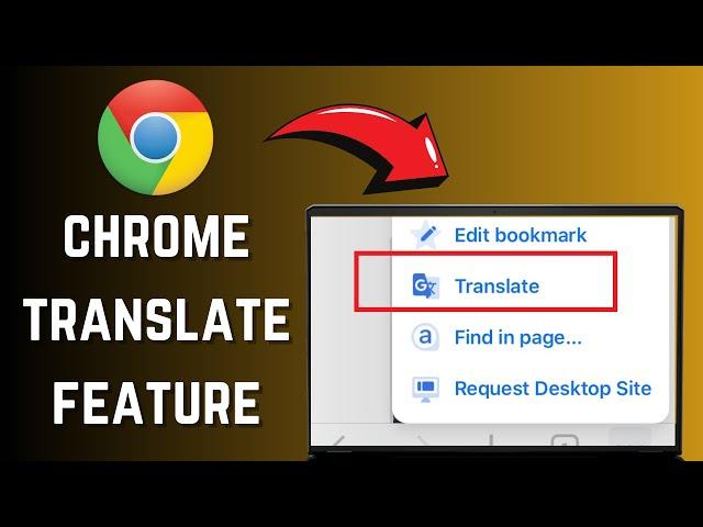  How to Use Chrome Translate Feature to Translate Web Pages