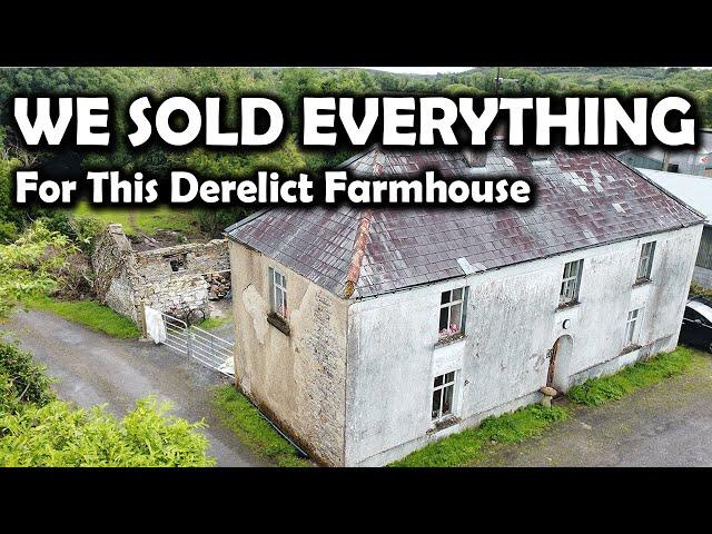 House Tour: We bought a Derelict 100+ year old farmhouse in Ireland