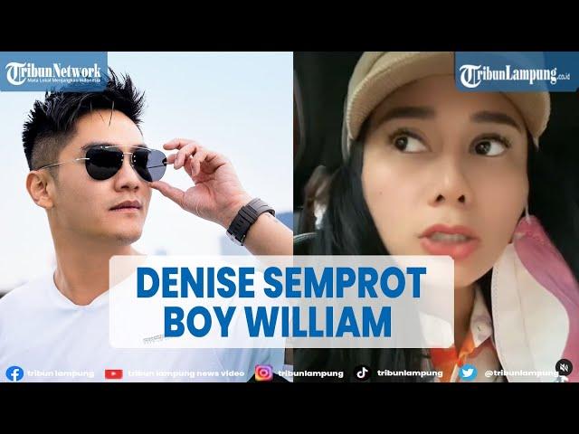 Denise Chariesta Semprot Boy William saat Bisnisnya Dikritik