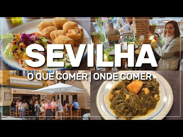 ️ o que e onde COMER em SEVILHA #241