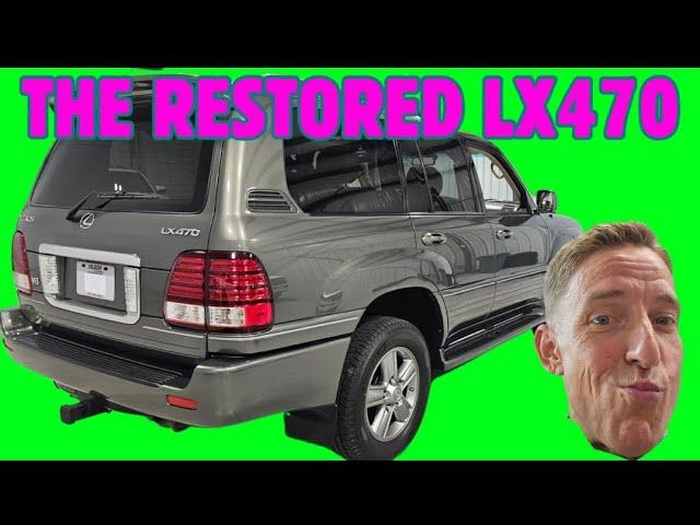 LX470 Restoration finished product.