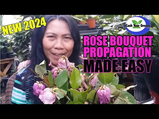 ROSE BOUQUET PROPAGATION - Made Super Easy