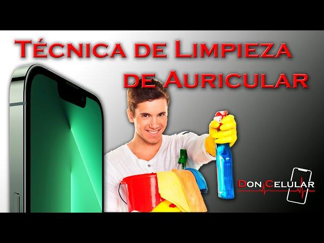 LIMPIAR AURICULAR IPHONE QUE NO SE OYE