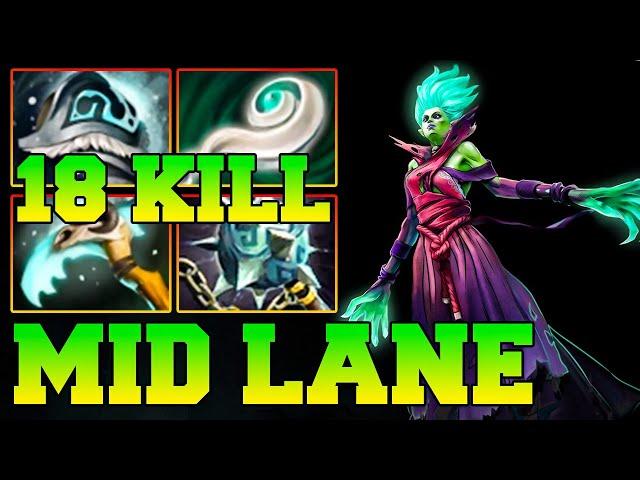 18 Kills + Ultra Kill Death Prophet !! Death Prophet Dota 2 Mid Carry 7.35 Pro Gameplay Build