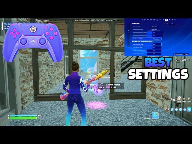 Smooth Tilted Zone Wars Gameplay  + BEST PRO Controller Settings For Fortnite…