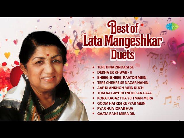 Best Of Lata Mangeshkar - Duets | Tere Bina Zindagi Se | Dekha Ek Khwab | Old is Gold