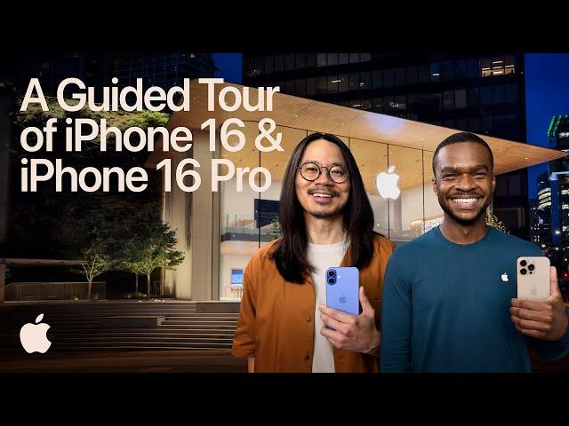 A Guided Tour of iPhone 16 & iPhone 16 Pro | Apple