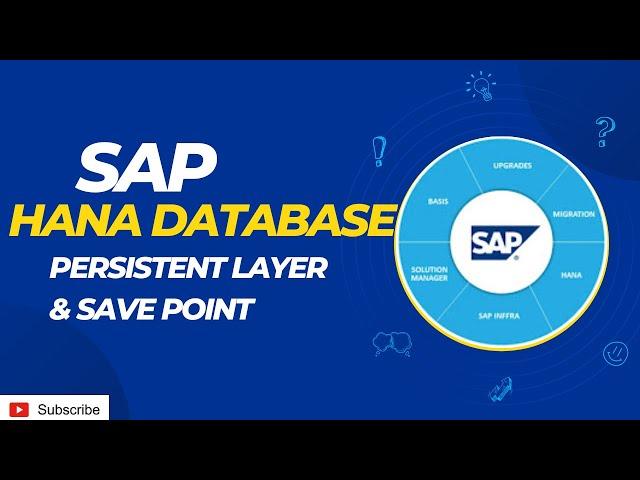 SAP HANA DATABASE -- HANA SERVICES, PERSISTENT LAYER & SAVEPOINT