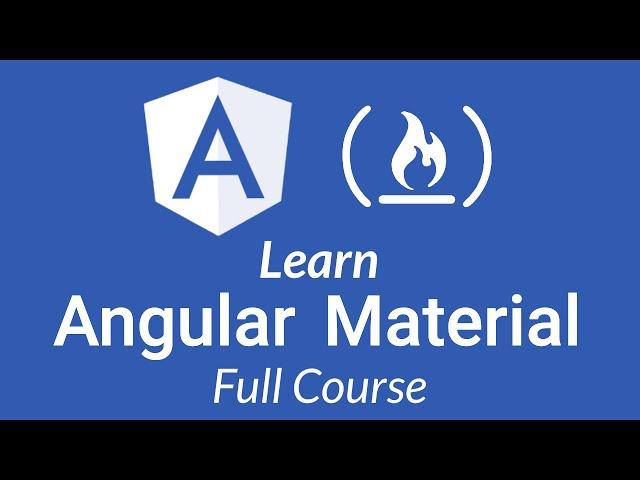 Learn Angular Material - Full Tutorial