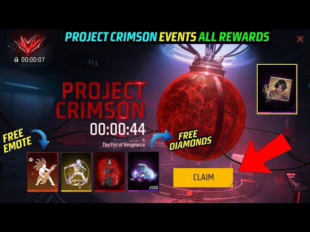 PROJECT CRIMSON EVENT FREE REWARDS-