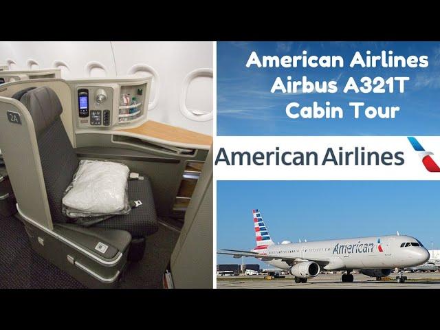 American Airlines Airbus A321 Transcon Cabin Tour