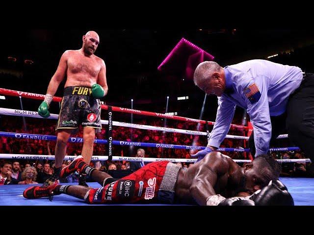 Fury vs Wilder 1, 2 & 3 - All knockdowns