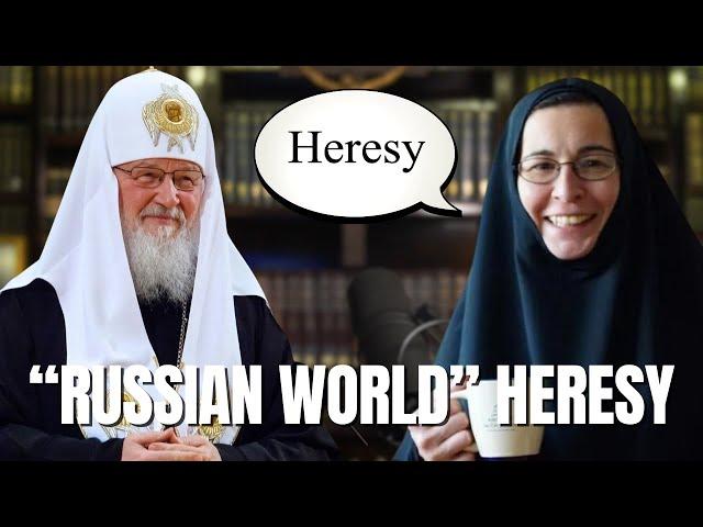 Orthodox Nun Says Moscow Patriarch is a Heretic