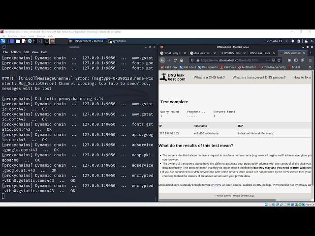 How to Install and Configure the Tor service with  Proxychains in Kali Linux