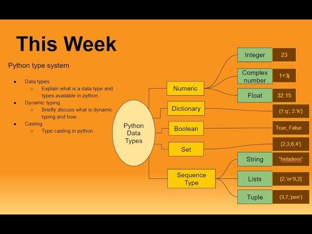 Week 03 : Variables & Data Types