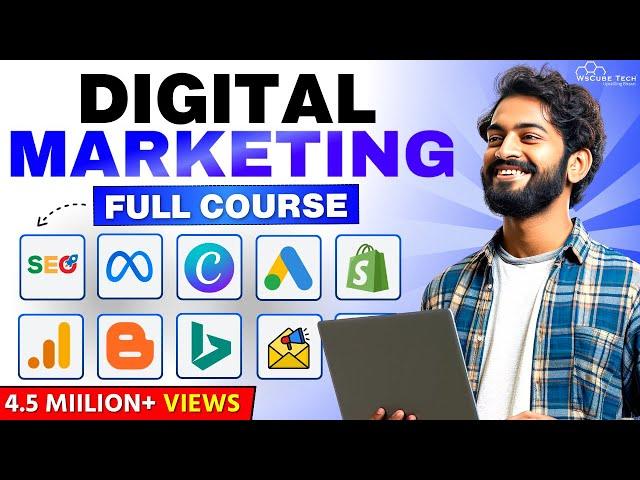 DIGITAL MARKETING Full Course for Beginners in 3 Hours | Learn Digital Marketing in 2024