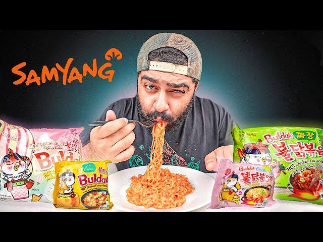 أحر نودلز في العالم؟ بس غييير || Samyang Noodles