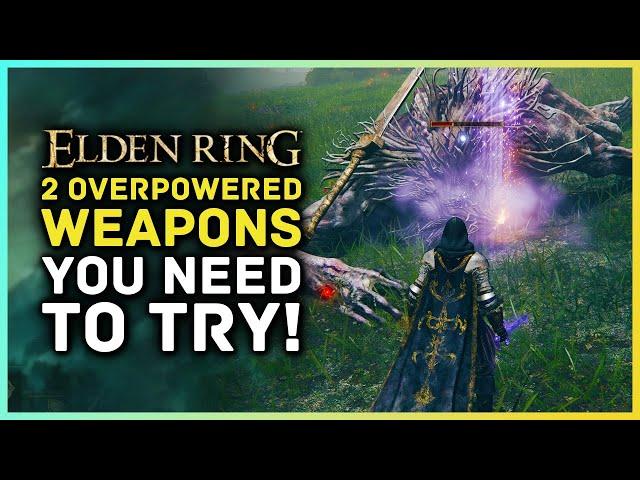 Elden Ring - 2 Overpowered Weapons & BEST Sleep Build Weapons!