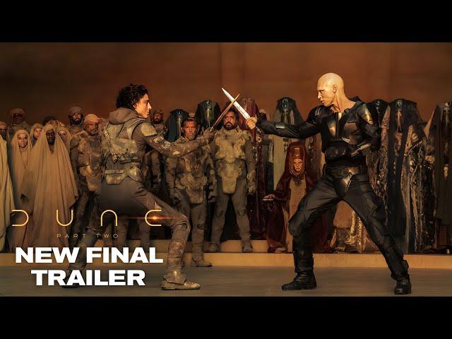 DUNE: PART TWO – New Final Trailer (2024) Timothée Chalamet, Zendaya | Warner Bros