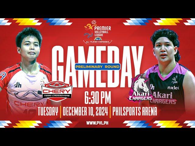 CHERY TIGGO vs. AKARI - Full Match | Preliminaries | 2024-25 PVL All-Filipino Conference