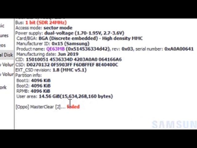 UFI Box Master Clear Failed Oppo Dead Boot Recovery